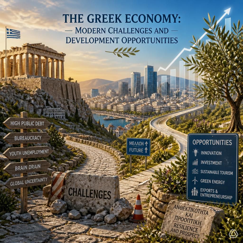 Η Ελληνική Οικονομία: Σύγχρονες Προκλήσεις και Ευκαιρίες Ανάπτυξης